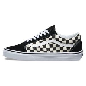 🔃Vans Suede Low Top Primary Check Old Skool Sneakers